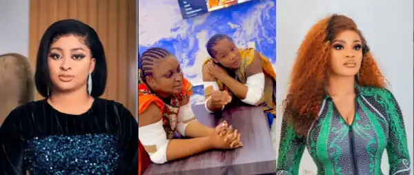 Actresses Etinosa And Uche Ogbodo Trend After Meeting In BBL Recovery Room