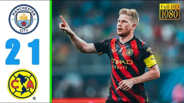 Manchester City vs America  2 - 1 (Friendly 2022 Goals & Highlights)