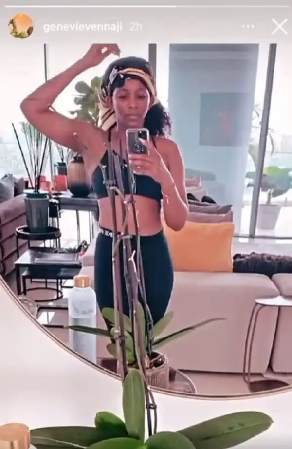 Actress Genevieve Nnaji Shows Off Her Toned Banging Body (Video)