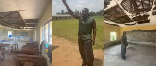 “This Is What She Was Assaulted For”- VDM Blasts LG Chairman After Visiting Dilapidated School