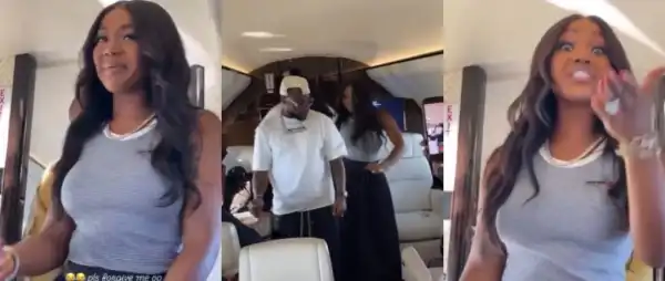 Chioma Adeleke Shows Playful Side in Viral Jet Video with Davido
