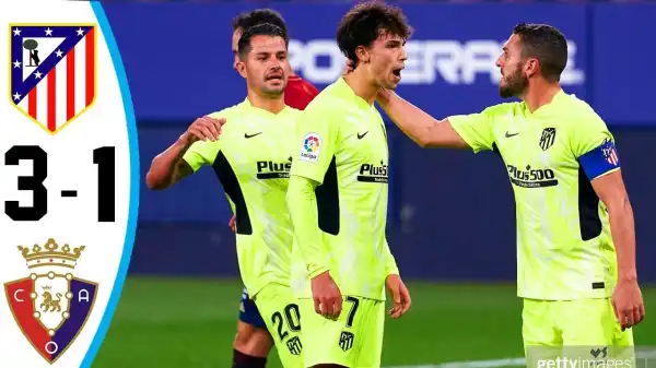 Osasuna vs Atletico 1 - 3 | LA Liga All Goals And Highlights (31-10-2020)