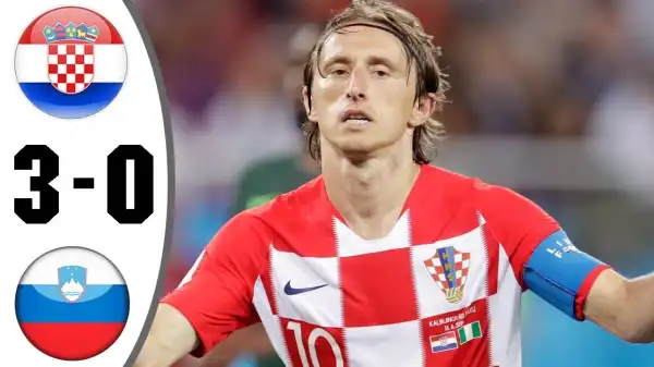 Croatia vs Slovenia 3 - 0 (2022 World Cup Qualifiers Goals & Highlights)