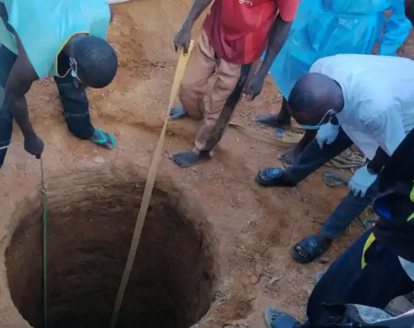 Man allegedly kills father, dumps corpse in well