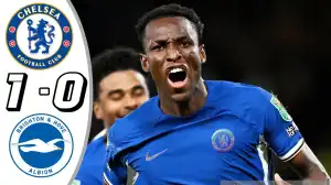 Chelsea vs Brighton 1 - 0 (EFL Cup Goals & Highlights)