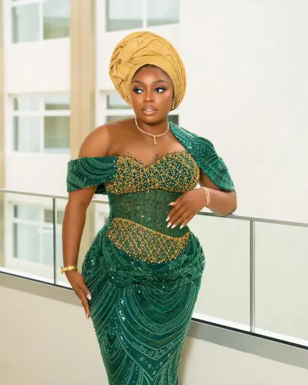 Bisola gets emotional in heartfelt message to Sharon Ooja on wedding day