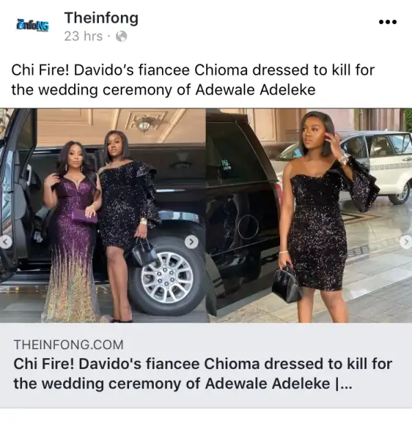 “Chioma is going through emotional stress” – Lady points out a debatable fact