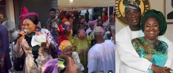Tope Alabi Takes The Stage At Fashola’s Wife’s 60th Birthday Bash After Saga With Lizzy Anjorin