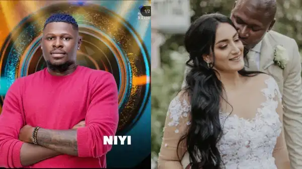 #BBNaija 2021: Loved-Up Photos Of Season 6 Housemate Niyi And His Beautiful White Wife