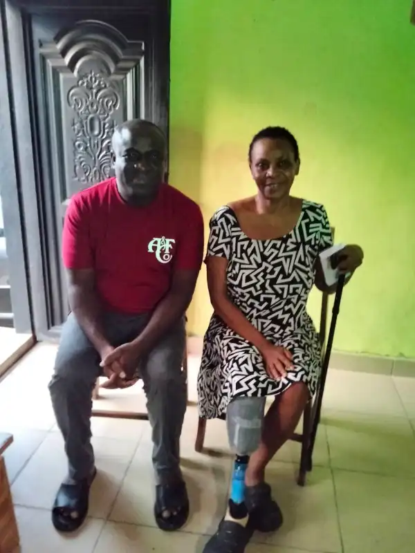 Cross River teacher loses leg to diabetes, begs for support