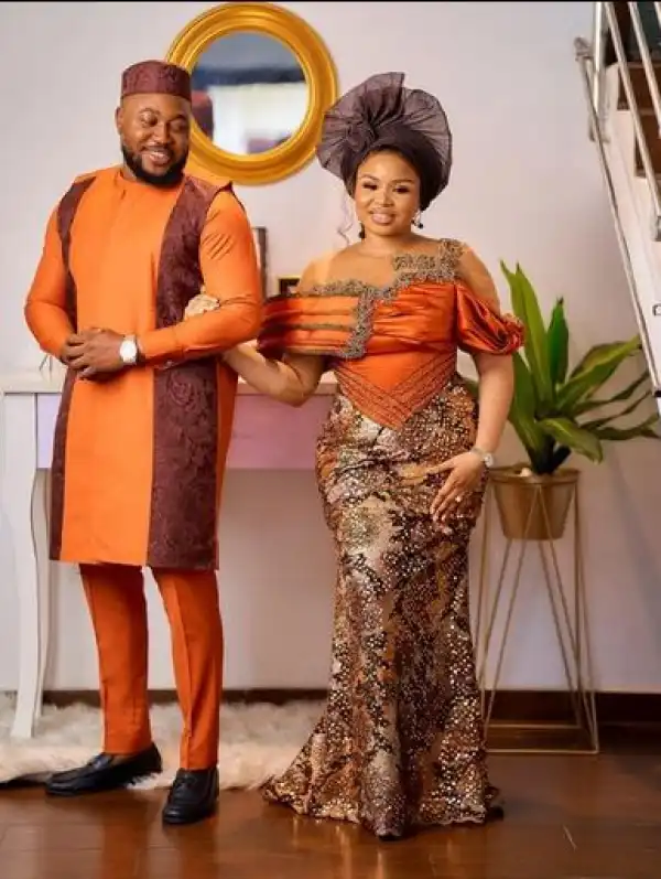 Thanks For Believing In Me – Actor Baba Rex Celebrates Wife, Deborah On Her Birthday