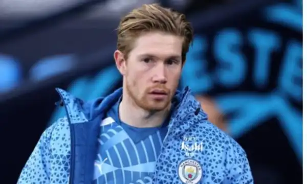 EPL: Guardiola warns De Bruyne over return from injury