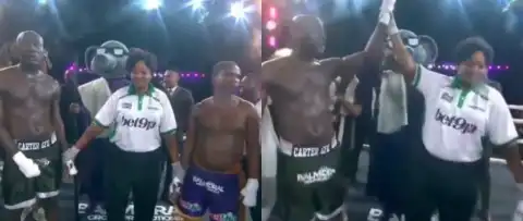 ‘Why is he standing like a single mother’- Carter Efe Beats Speed Darlington As Fans Mock His Performance