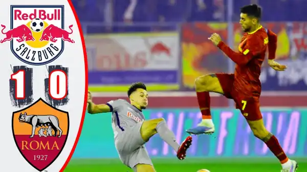 AS Roma vs Salzburg 0 - 1 (Europa League 2023 Goals & Highlights)