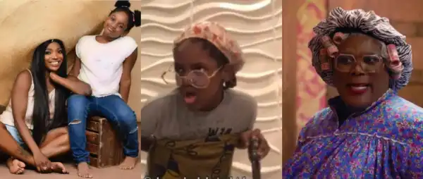 Annie Idibia’s Daughter Olivia Recreates Iconic Madea Scene in Viral Clip