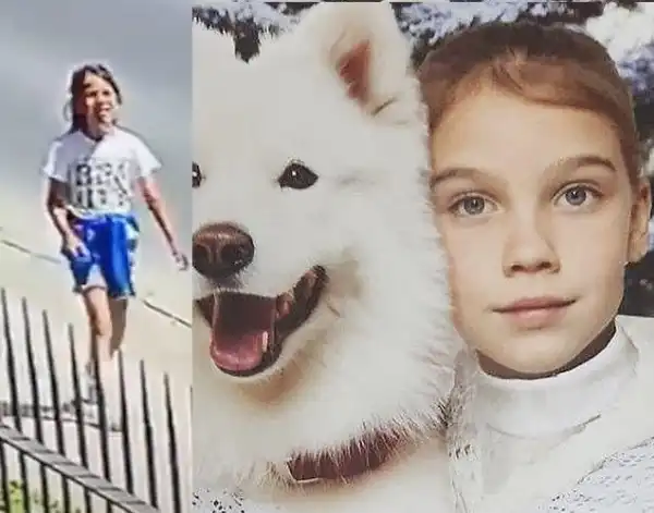 CCTV shows last moment of an 8-year-old girl who was raped and killed by a married couple after she ran away from home following an argument with her parents