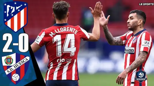 Atletico Madrid vs Huesca  2 - 0 (LA Liga  Goals & Highlights 2021)