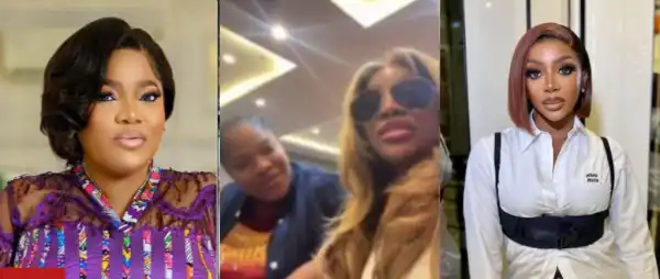 Toyin Abraham Playfully Quizzes Chioma Goodhair, Mentions Priscilla Ojo’s Baby