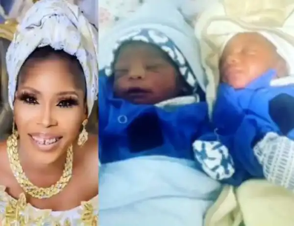 Nigerian Actress Bimbo Success Welcomes A Set Of Twins