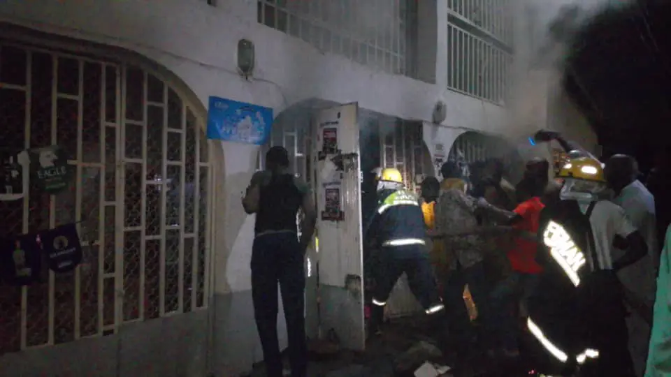 Fire consumes goods worth millions of naira in Ogbomoso variety store