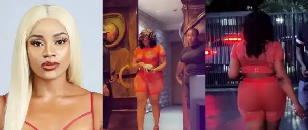 “Mama Don Dey Hunt”- Fans React To Uche Ogbodo’s Outfit At Event