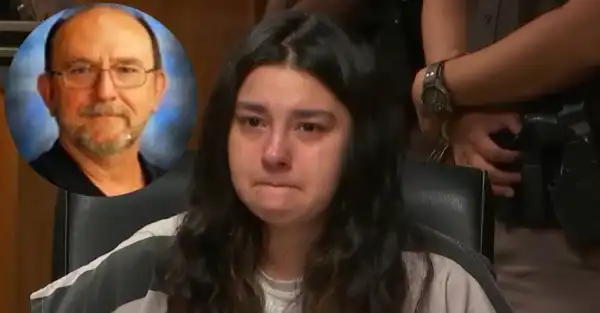 Teenager freed from jail after fatally dousing father with chemical drain cleaner because he was too drunk to take her to salon