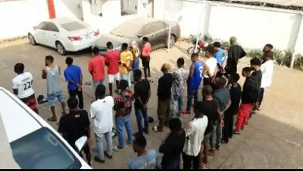 EFCC Arrests 28 For Alleged Internet Fraudster In Lafia (Photo)