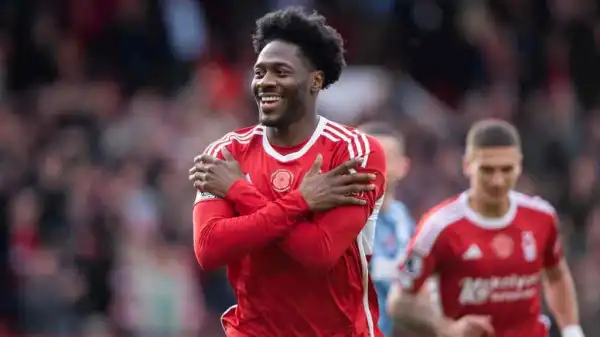 EPL: Aina scoops Nottingham Forest’s November POTM