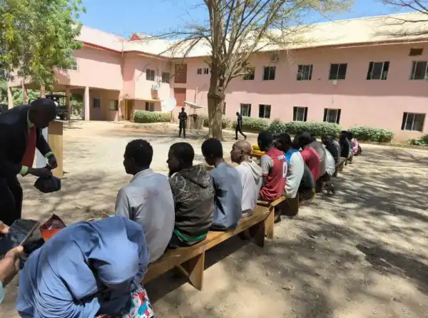 Police Parade Three Customers Over Death Of Drug Dealer In Gombe (Photo)