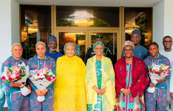 2023 WWC: Remi Tinubu gifts Super Falcons players $10,000 each