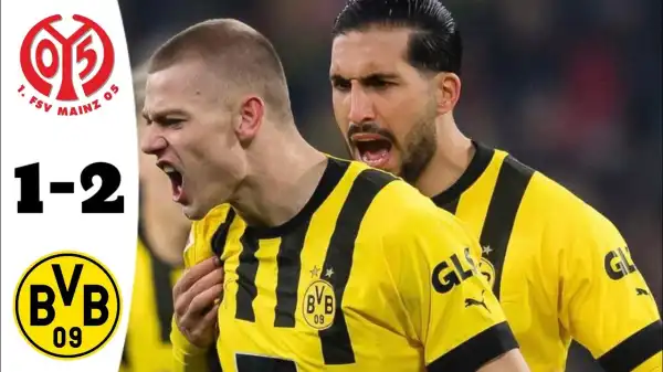 Mainz 05 vs Borussia Dortmund 1 - 2 (Bundesliga 2023 Goals & Highlights)