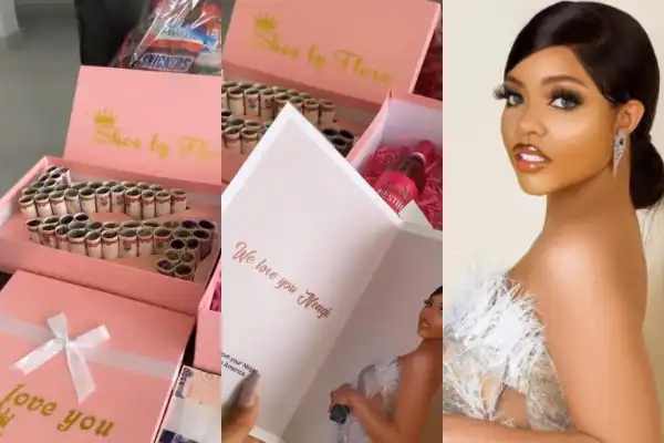 Nengi Fans In America Surprise Her With A Million Naira And Other Special Gifts (Video)