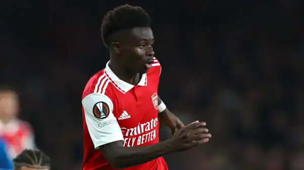 Mikel Arteta defends decision not to rest Bukayo Saka in Europa League