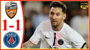 Lorient vs PSG 1 − 1 (Ligue 1 2021 Goals & Highlights)