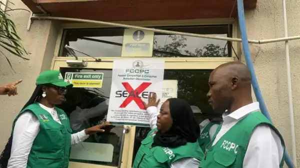 FCCPC seals Ikeja Electric office