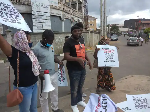See What Lagos Police Commissioners Told Yomi Fabiyi And Other Protesters