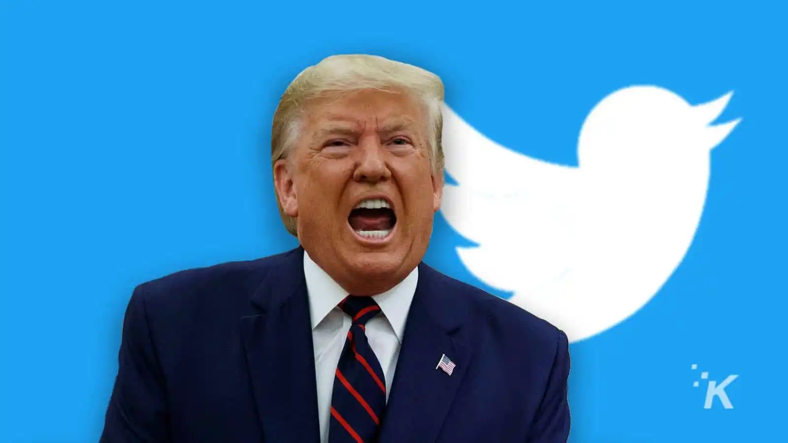 Twitter puts warning on Trump's tweet for threatening protesters with "serious force"