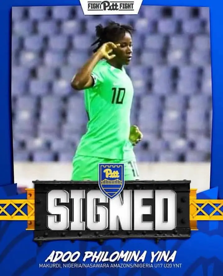 Adoo dumps Nasarawa Amazons for Pittsburgh Panthers