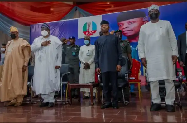 Yemi Osinbajo Visit Kwara State, Woos Delegates