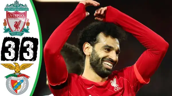 Liverpool vs Benfica 3 - 3 (Champions League 2022 Goals & Highlights)