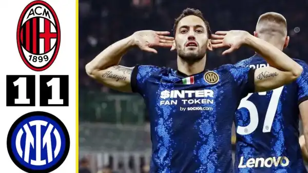 AC Milan vs Inter Milan 1 - 1 (Serie A  2021 Goals & Highlights)