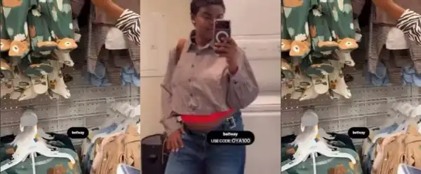 “And Jarvis Been Say Na Eba She Chop” Pregnant Jarvis Shops For Baby Items In Canada As She Flaunts Baby Bump