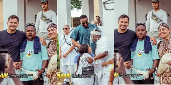 “Another Banger” Congratulations pour in as Segun Ogungbe features foreigners in his new movie