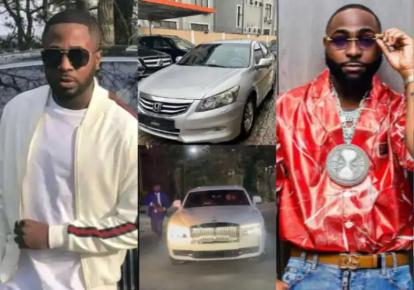 Tunde Ednut Reflects On Davido’s Humble Beginning, Compares Singer’s First Car To Latest Luxury Car
