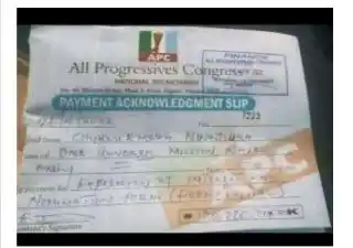 Minister, Emeka Nwajiuba Purchases N100 Million APC Presidential Ticket (Photos)