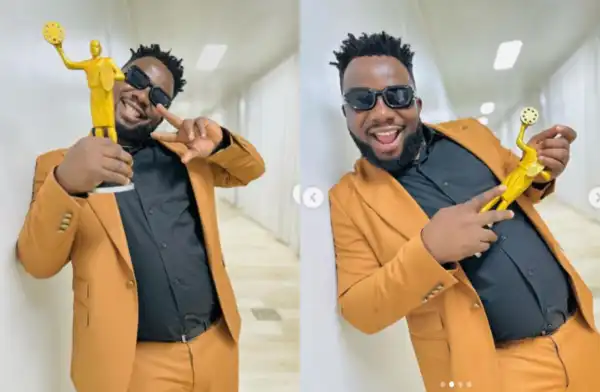 Comedian Sabinus grateful as he bags first International award