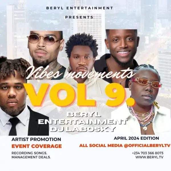 DJ Labosky x Beryl Entertainment – April Edition Vibes Movement (Vol. 9) Mix