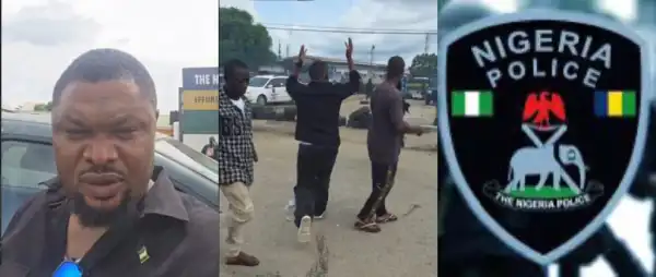 “Police Bath Me With Teargas”- Harrison Gwamnishu Speaks After Police Disrupt Peaceful Protest