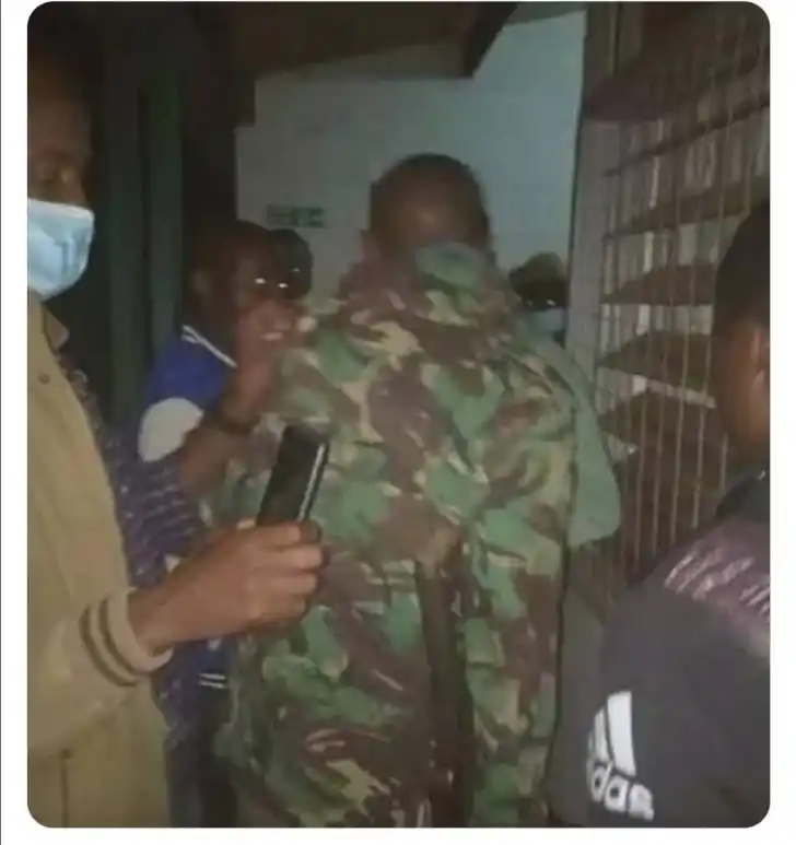 SERIOUS GOBE!! Police Officer Caught Red-Handed Raping A COVID-19 Patient In Quarantine