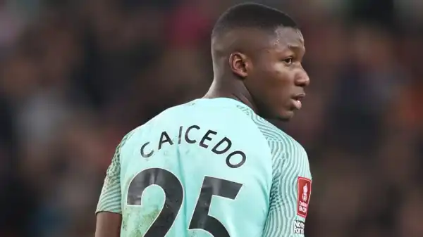 Moises Caicedo reveals Champions League ambition after signing new Brighton contract